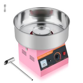 Cotton Candy Machine Commercial, 1000W Electric Candy Floss Maker, Easy Use with 15 inch Stainless Steel Bowl and Sugar Scoop